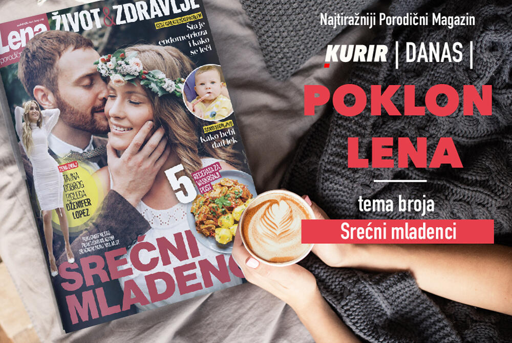 lena, kurir, poklon