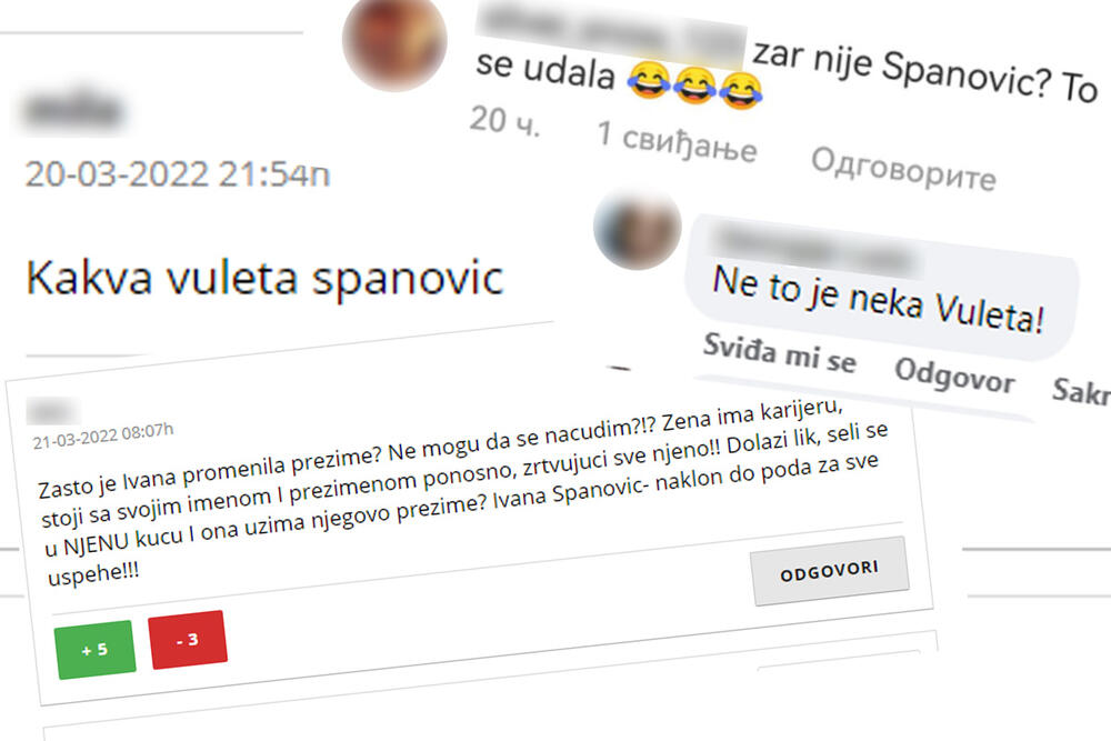 komentari, Ivana Španović, Ivana Vuleta