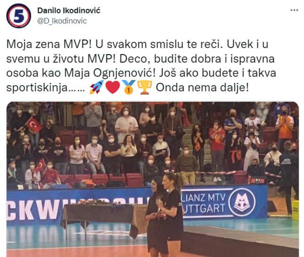 Danilo Ikodinović, Maja Ognjenović