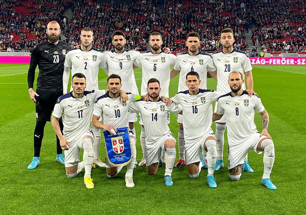 Srbija, Mađarska - Srbija, Orlovi, reprezentacija, Aleksandar Mitrović, Dušan Tadić