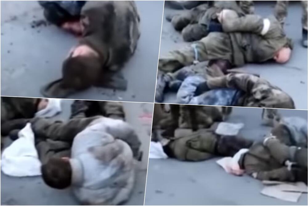 Stravične scene... Ukrajinci pucaju u zarobljene i vezane ruske vojnike