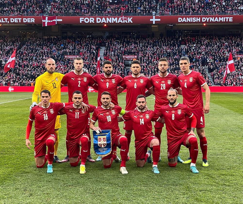 Danska - Srbija, Srbija, Orlovi, Kopenhagen, Predrag Rajković, Dušan Tadić, Aleksandar Mitrović