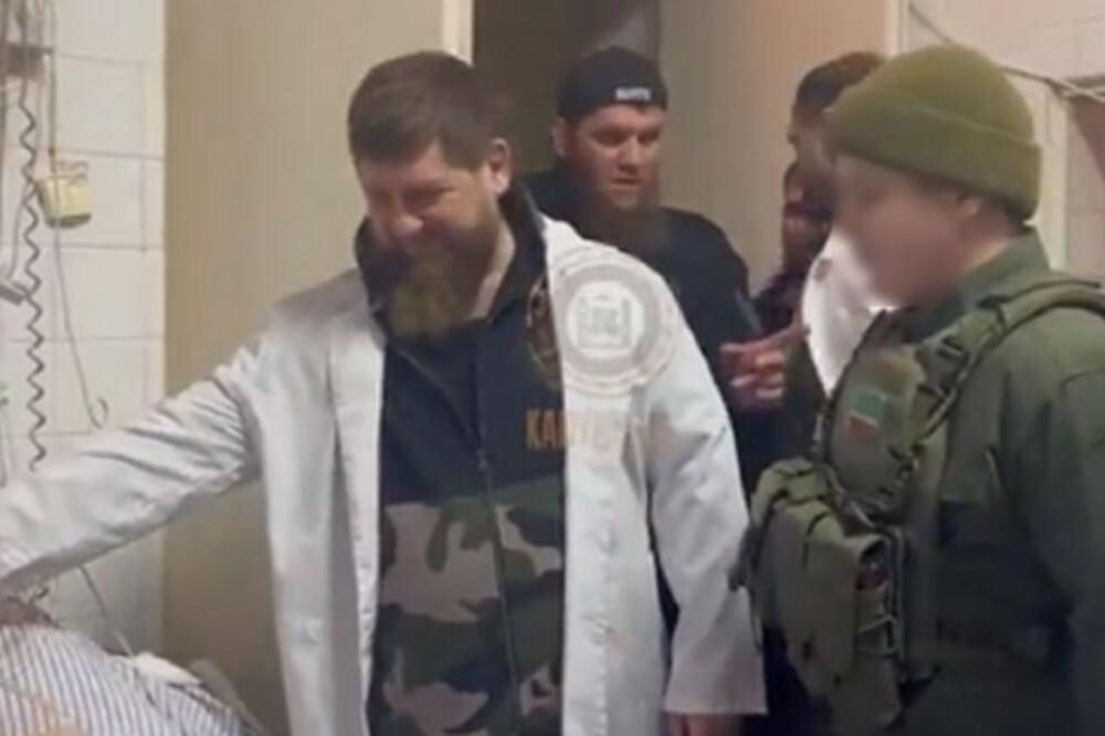 DM: KADIROV POVEO MALOLETNOG SINA U UKRAJINU! Na snimcima iz bolnice uz čečenskog lidera je navodno i njegov nslednik Adam (14)
