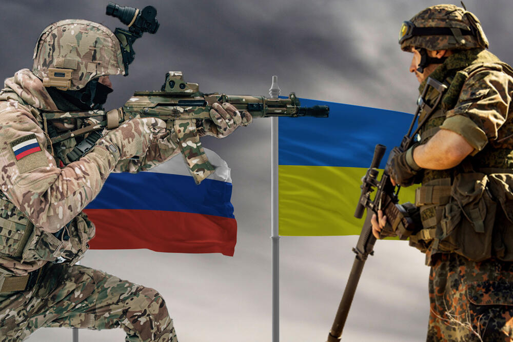 Zaraćene strane: ruski i ukrajinski vojnik
