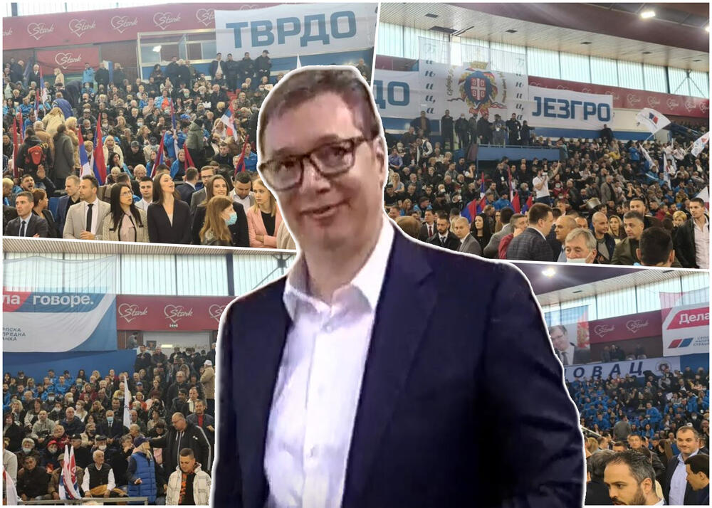 Aleksandar Vučić, Voždovac, skup, govor, Predizborna Kampanja