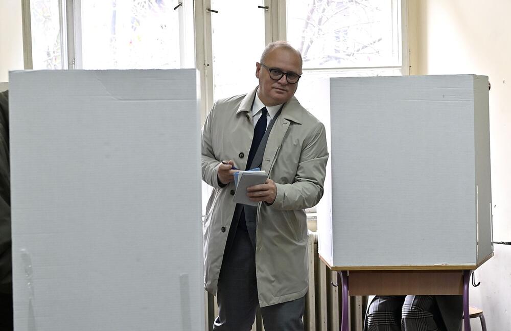 izbori 2022, glasanje, Goran Vesić