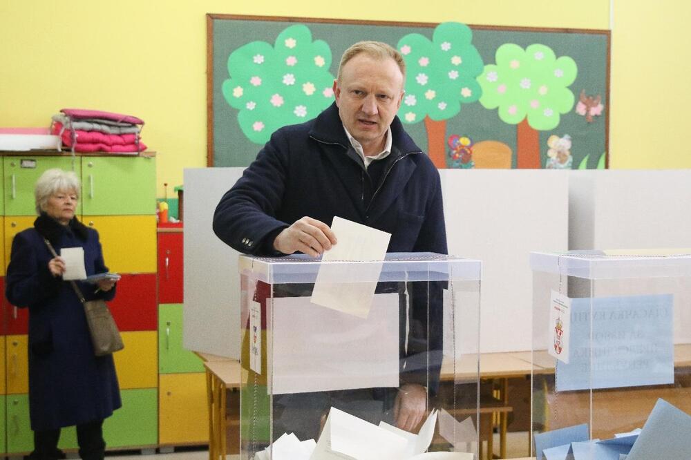 glasanje, izbori 2022, Dragan Đilas