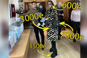 DIDI DŽEJ SKUPA KAO DUBAI DOŠLA NA BIRAČKO MESTO! Pevačica na sebi ponela kobinaciju od 12.000 €, nema ko je nije primetio! (FOTO)