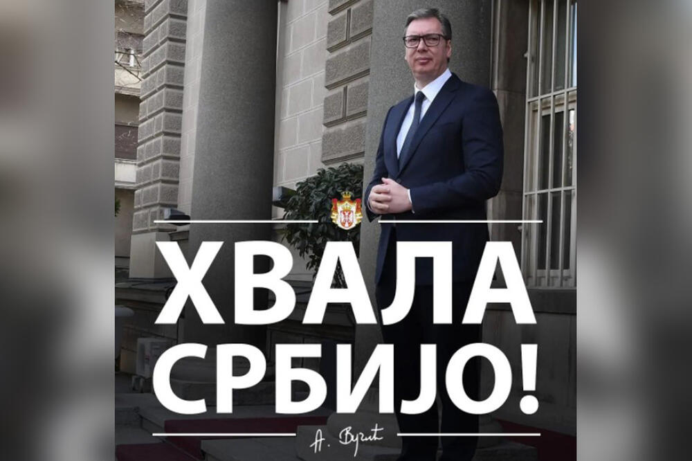 OGROMNO HVALA SVIM LJUDIMA KOJI SU NAM PRUŽILI PODRŠKU I LJUBAV: Predsednik Vučić objavio novi snimak (VIDEO)