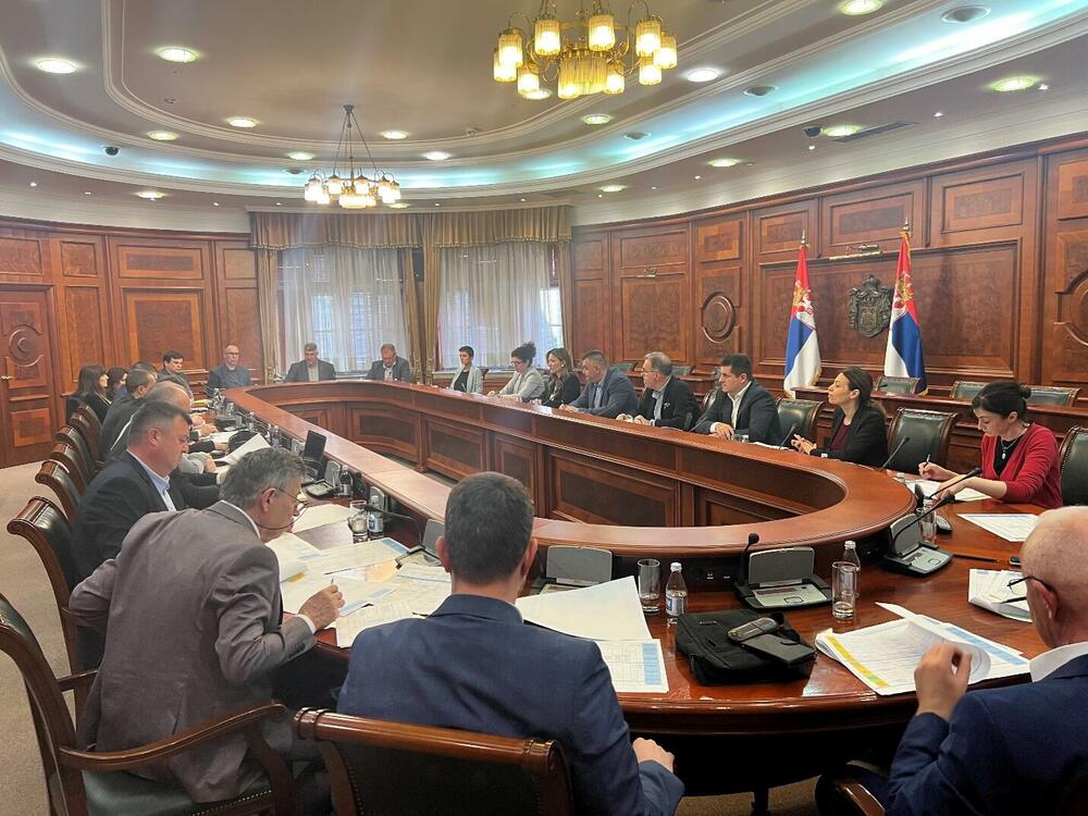 Radni sastanak u Vladi Srbije