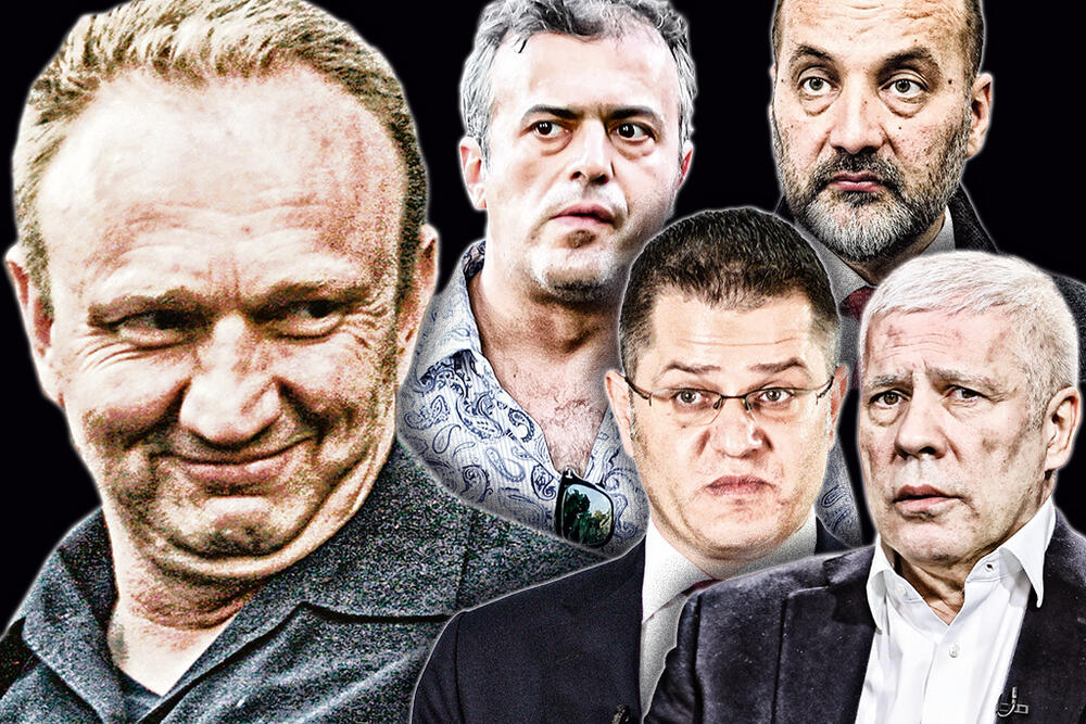 Dragan Đilas, Sergej Trifunović, Vuk Jeremić, Saša Janković, Boris Tadić