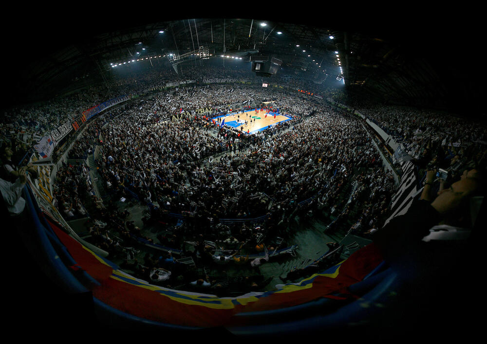 Beogradska arena, KK Partizan