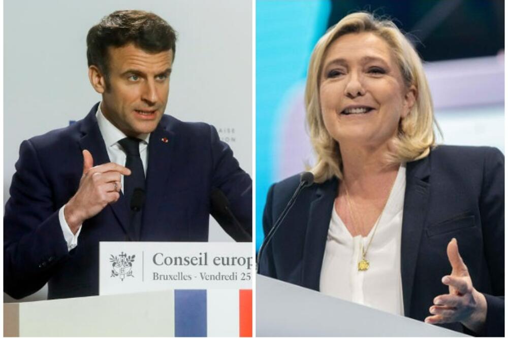 BIĆE TESNO! Makron i Le Pen u drugom krugu izbora, kandidatkinja desnice zaostaje svega nekoliko procentnih bodova od predsednika