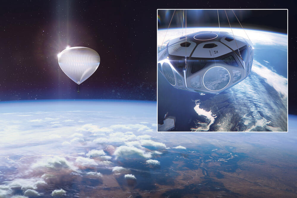 ČAROBNO: Nova kapsula za izlet u svemir pomoću balona!