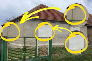 ŠTO URADI OVO, ČOVEČE?! Fotografija neobične kuće u Srbiji digla buru na mrežama, a nikome nije jasan POTEZ VLASNIKA (FOTO)