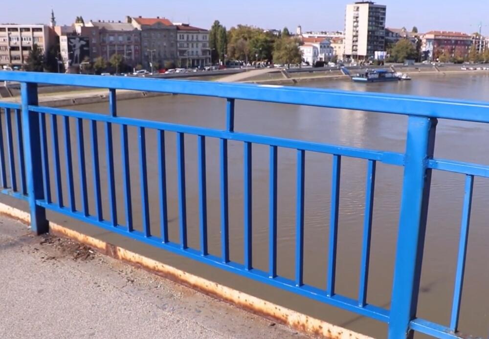 Varadinski most, Novi Sad, Dunav