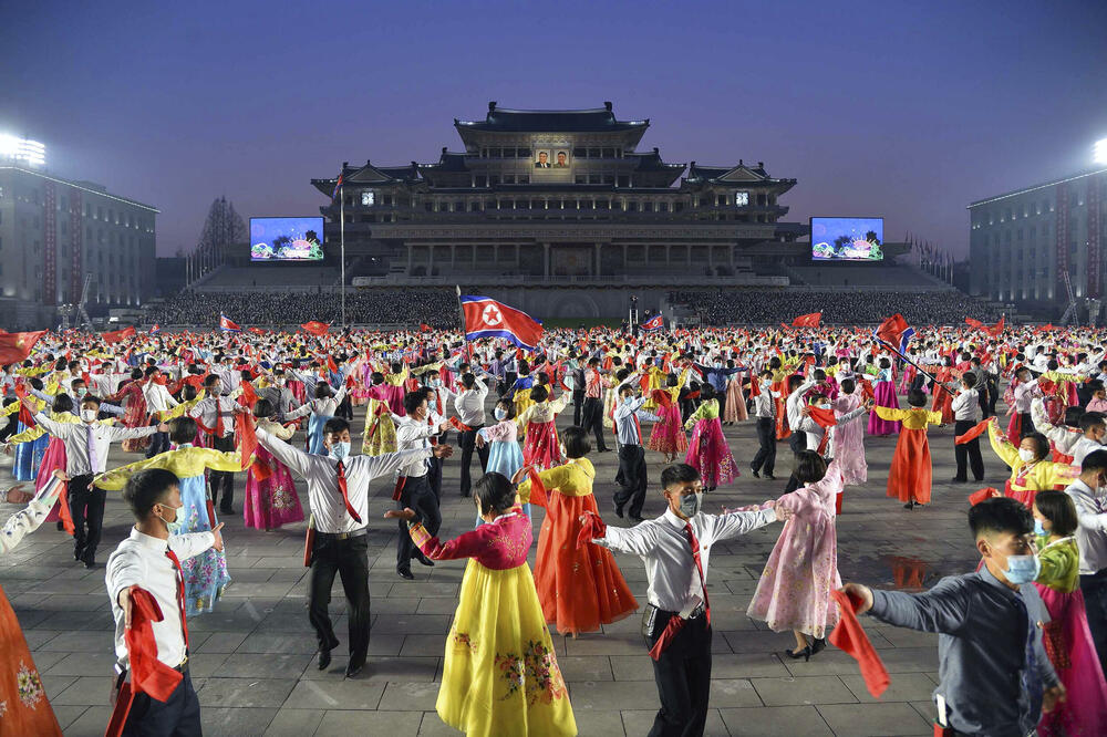Pjongjang, proslava