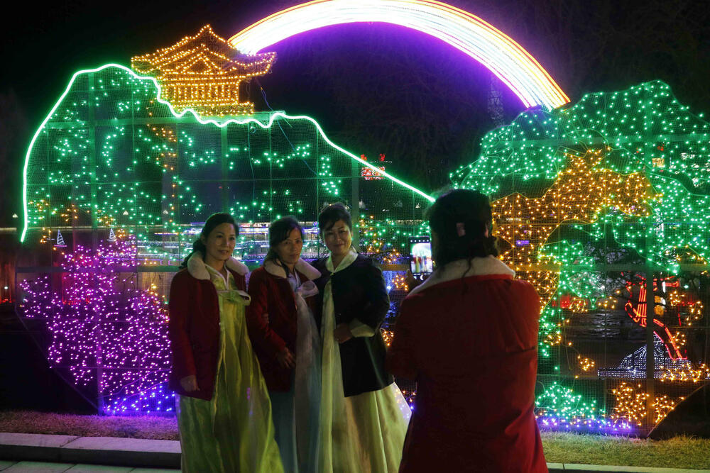 Pjongjang, proslava