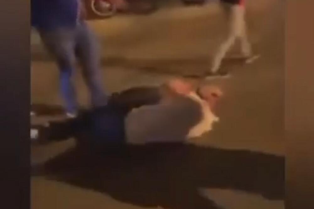 HULIGANI BARSE IŠUTIRALI BIVŠEG FUDBALERA! Šok scena ispred Nou Kampa: Napali ga s leđa i brutalno pretukli pred suprugom (VIDEO)