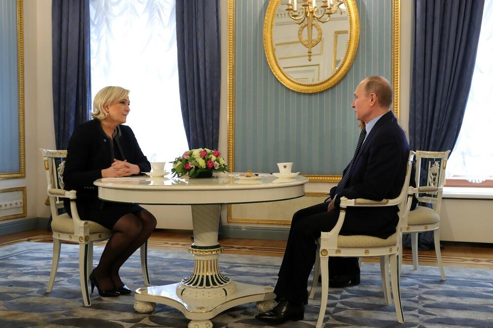 IZBORI U FRANCUSKOJ: Kakav je tačno stav Marin Le Pen o Rusiji i Vladimiru Putinu?