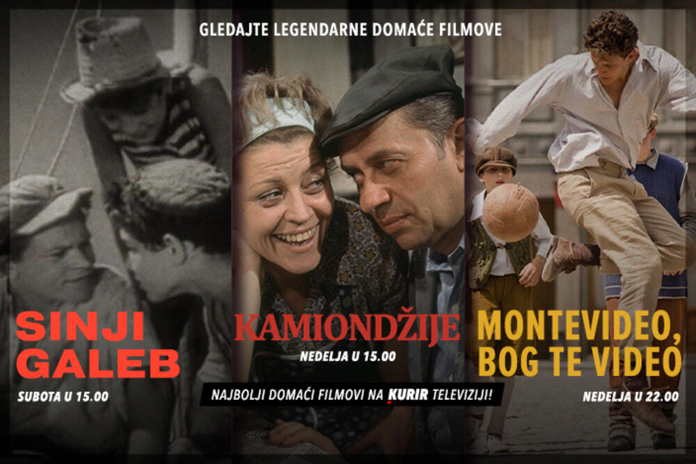 ŠTA ĆETE GLEDATI OVOG VIKENDA Uživajte u domaćim filmovima na Kurir televiziji!