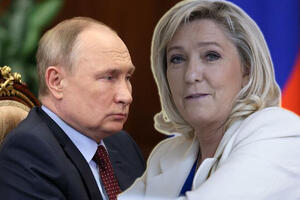 TV DUEL PREDSEDNIČKIH KANDIDATA Le Pen: Ne treba da izvršimo harakiri u nadi da će to naškoditi Rusiji; Makron: Zavisiš od Putina