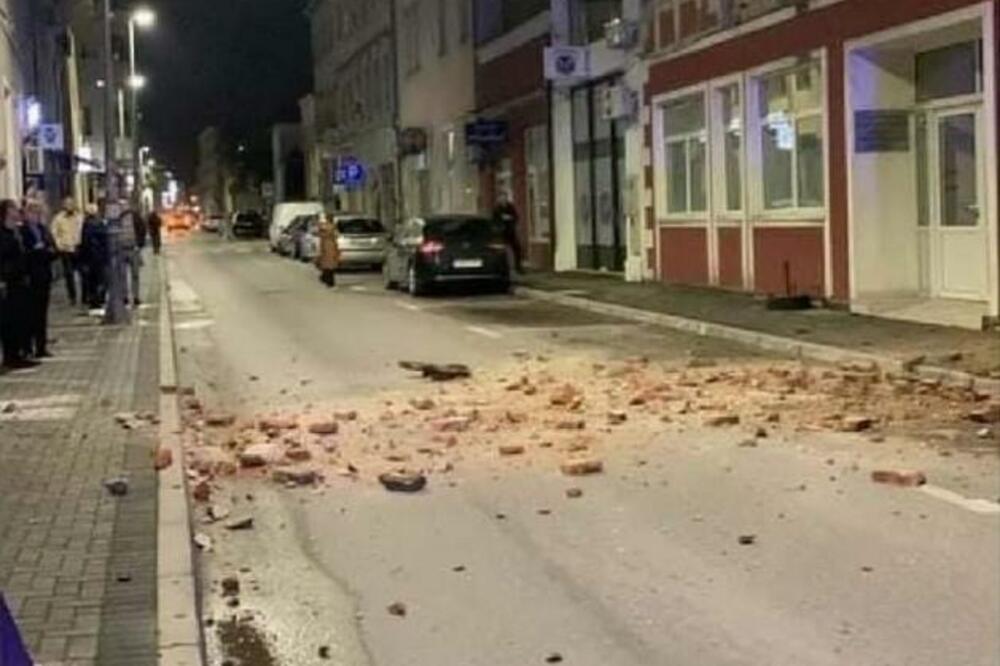 OD ZEMLJOTRESA PADALE FASADE SA ZGRADA: Građani u Sarajevu, Zenici i Trebinju izašli na ulice u panici! VIDEO, FOTO