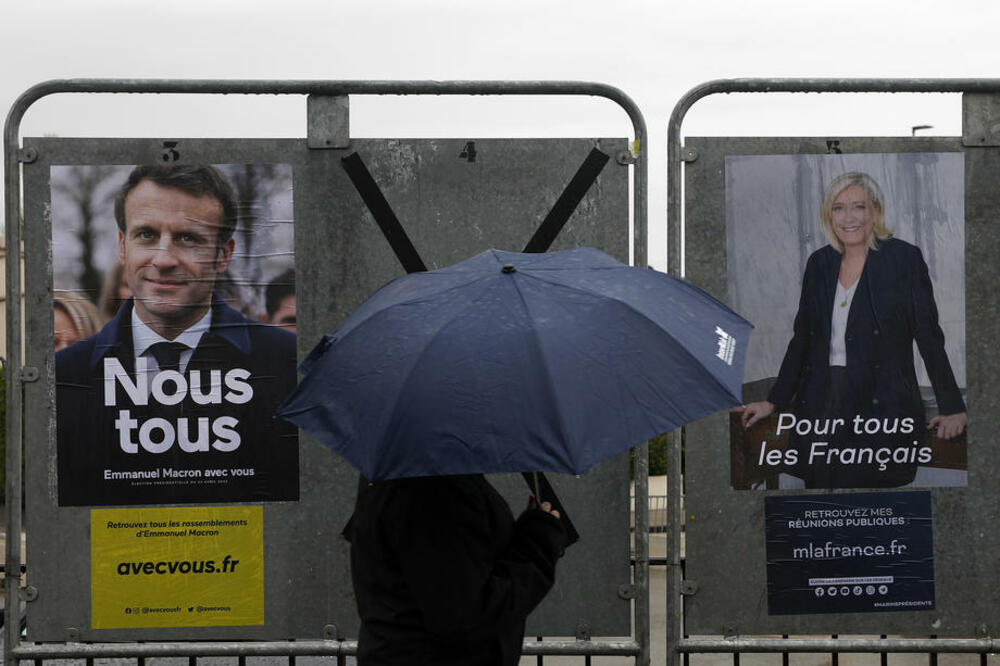 Francuska, izbori, Emanuel makron, Marin Le Pen