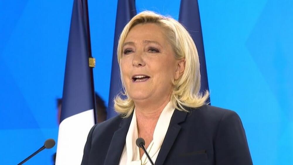 Ne odustaje od borbe... Marin le Pen