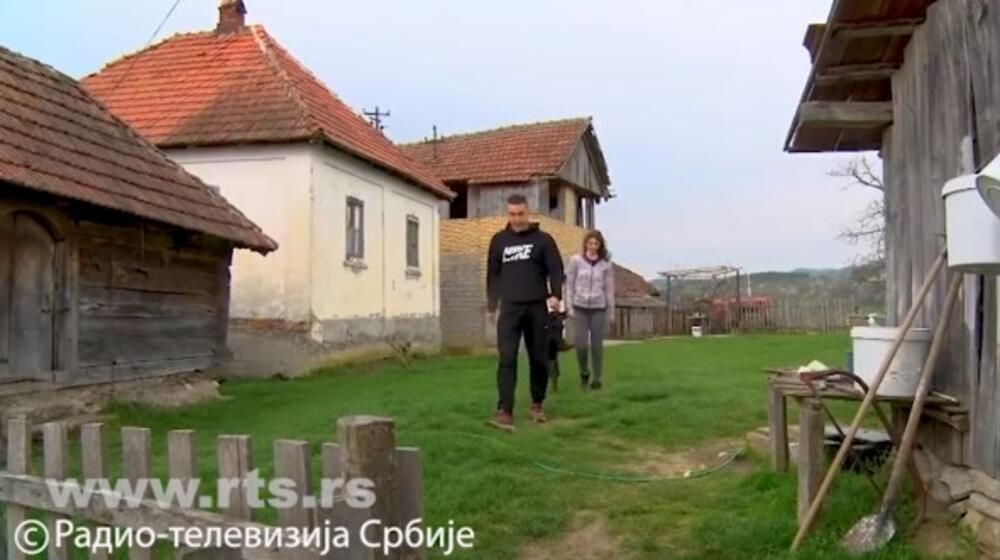 Andrija Đokić, Ribaševina, selo, srpsko selo, štala, goveda, krave, Milena Nikolić