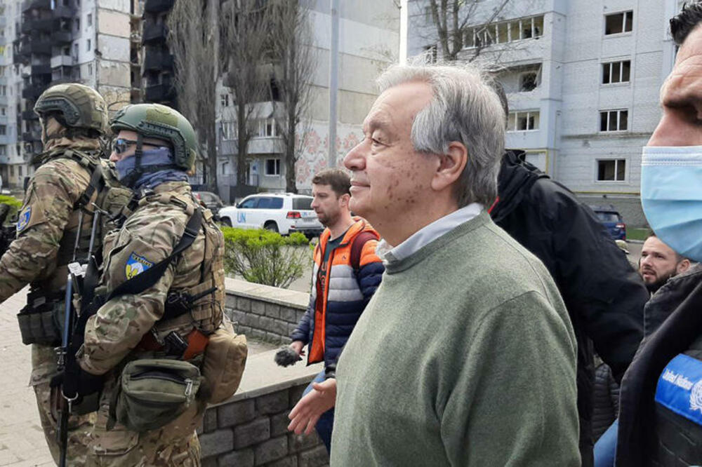 GUTEREŠ U KIJEVU: Savet bezbednosti UN nije uspeo da spreči i okonča rat u Ukrajini! To je frustrirajuće!
