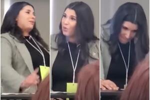 PUBLIKA JE SVE VREME BODRILA Političarka dobila kontrakcije dok je držala govor VIDEO