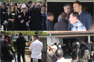VELIKANI JUGOSLOVENSKE KOŠARKE ISPRATILI VELIKOG SRETU: Suze i jecaji na sahrani Zorana Sretenovića (FOTO)