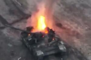OVAKO JE UNIŠTEN SUPERTENK NOVE GENERACIJE Rusku zver T-90M vrednu skoro 5 MILIONA EVRA ukrajinska vojska digla u vazduh VIDEO