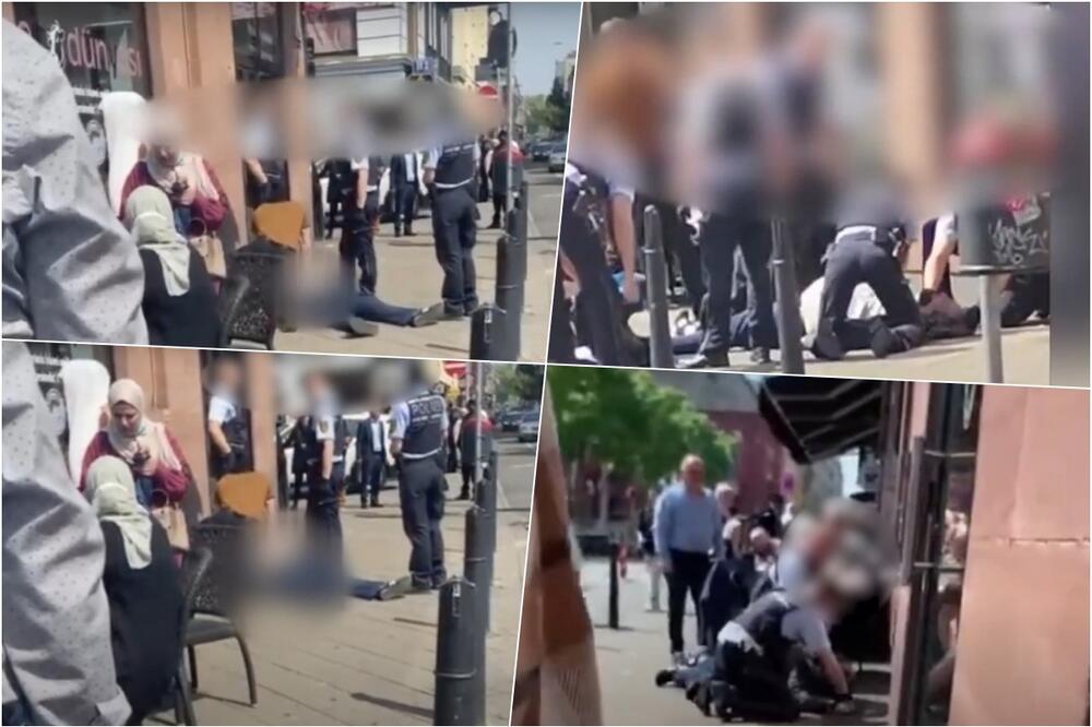 HRVAT ŽRTVA POLICIJSKE BRUTALNOSTI U MANHAJMU: Javnost zapanjena, policajci isključili kamere tokom intervencije! UZNEMIRUJUĆE