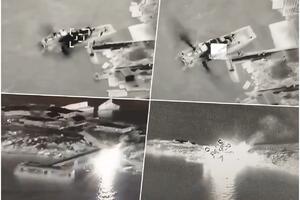 NOVI OBRAČUN KOD ZMIJSKOG OSTRVA Ukrajinci BAJRAKTAROM TB 2 razneli posle RAPTORA i ruski desantni čamac pun municije! VIDEO