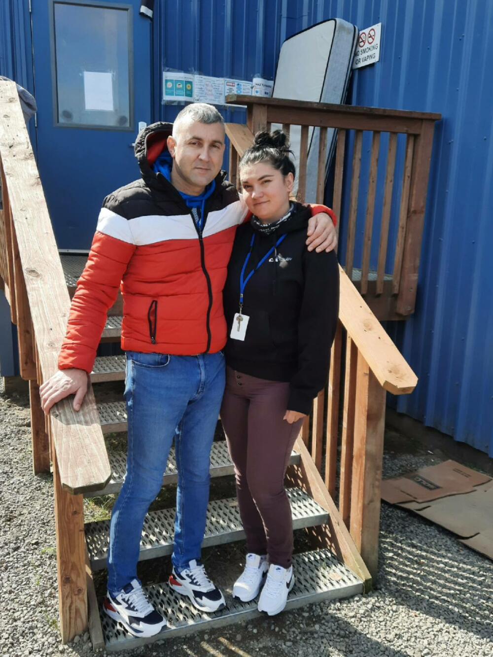 Dragan i Danijela Miletić na Aljasci