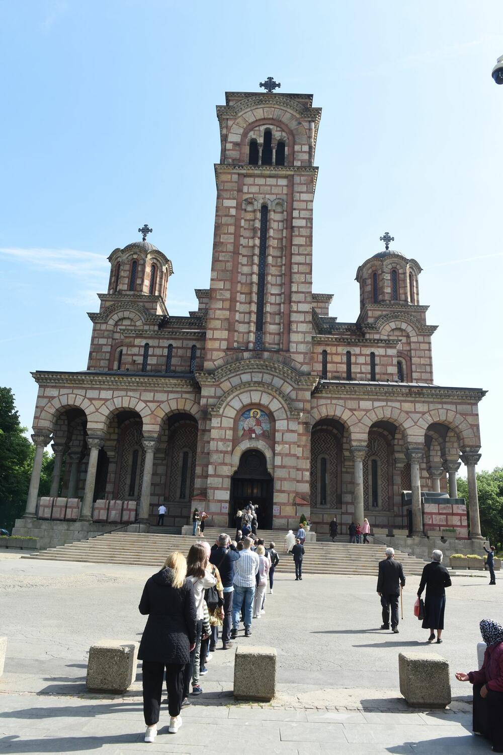 Crkva Svetog Marka, Liturgija, Patrijarh Porfirije