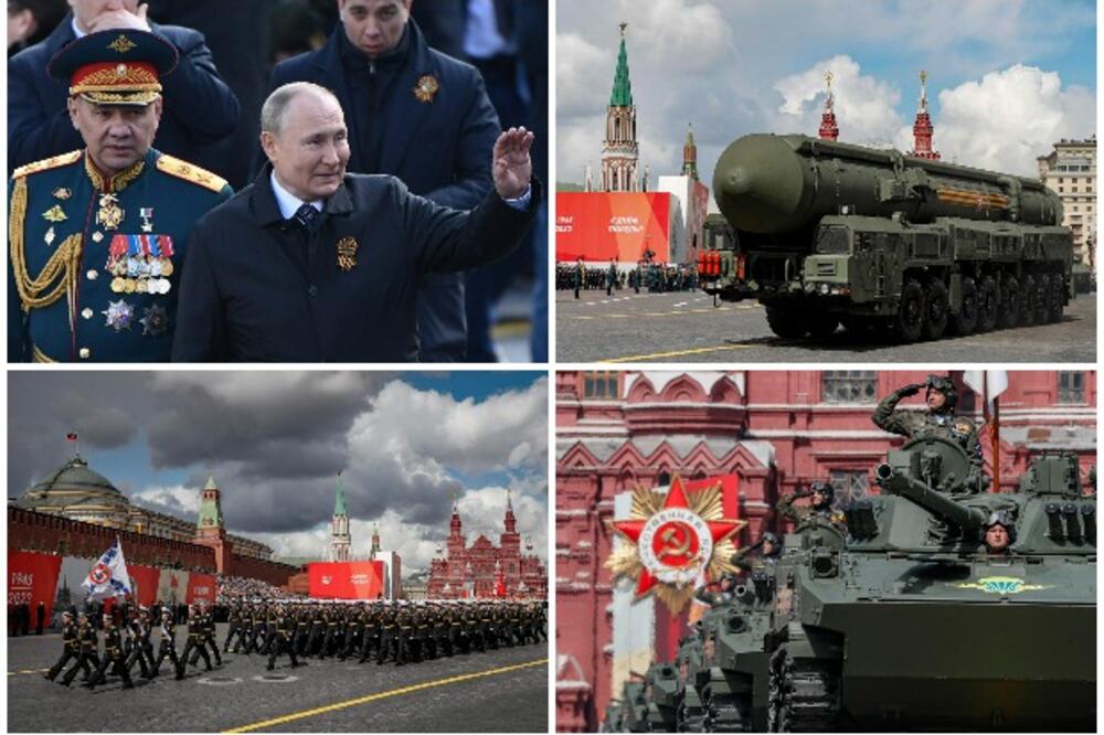 VOJNA PARADA U MOSKVI! Putin na CRVENOM TRGU: NATO ide ka našoj teritoriji, to je neprihvatljivo! Defile moćne tehnike! (VIDEO)
