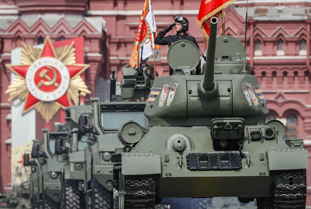 Dan Pobede, vojna parada, Moskva
