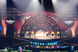 EKSKLUZIVNI VIDEO: Kurir u hali Evrovizije: Ovako izgleda bina koju će gledati ceo SVET