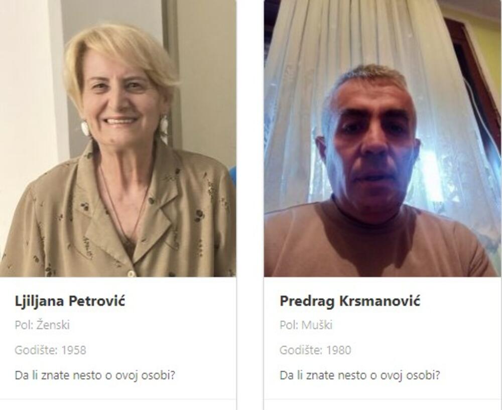 nestali, nestao, nestala, Ljiljana Petrović, Predrag Krsmanović