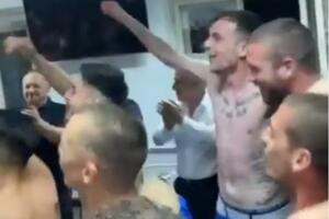 REAL U EVROPI: Radnički izgubio od Partizana, a onda je usledilo neviđeno slavlje u svlačionici VIDEO