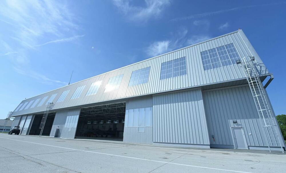 Nebojša Stefanović, hangar za smeštaj vazduhoplovstva, Vojska Srbije