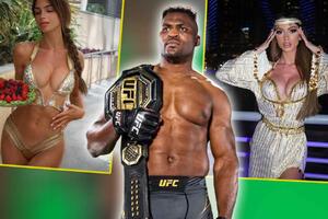 BUJNA SRPKINJA OČARALA UFC ŠAMPIONA: "Predator iz Kameruna" ostala bez teksta, kada se pojavila seksepilna brineta (VIDEO)