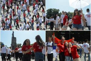 SPEKTAKL ZA SVET! MATURSKI PLES U KRALJEVU: Na Trgu srpskih ratnika plesalo 1.179 maturanata!
