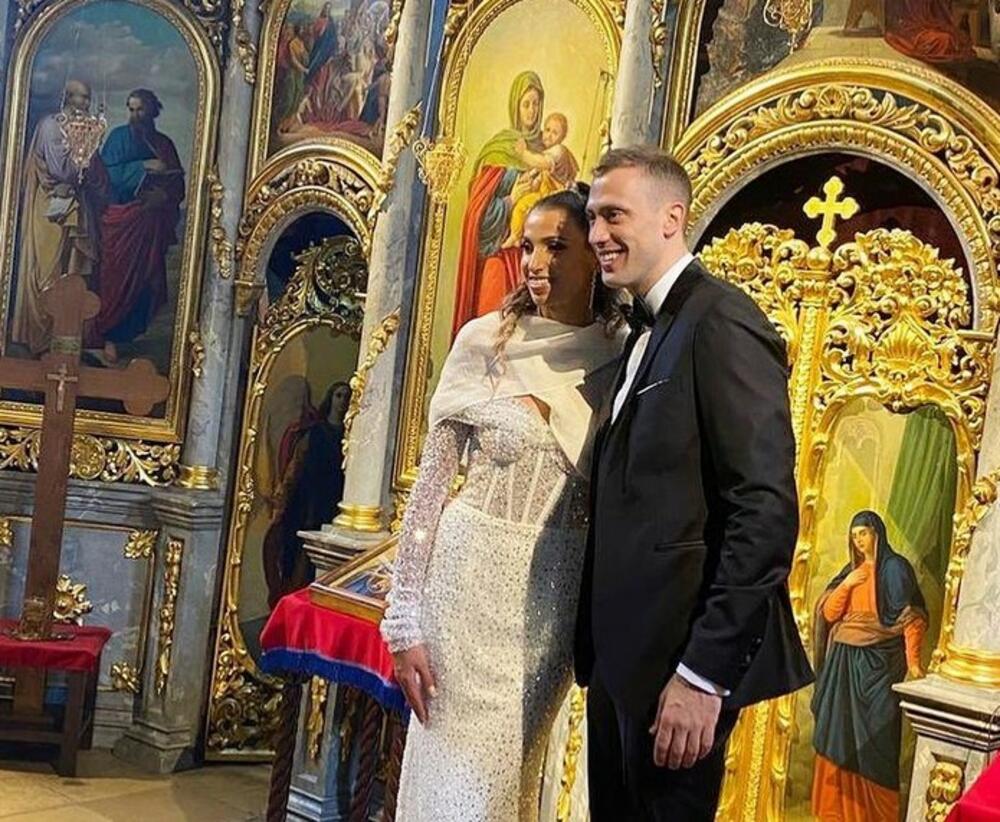 Aleksandar Atanasijević, Elica Vasileva, venčanje