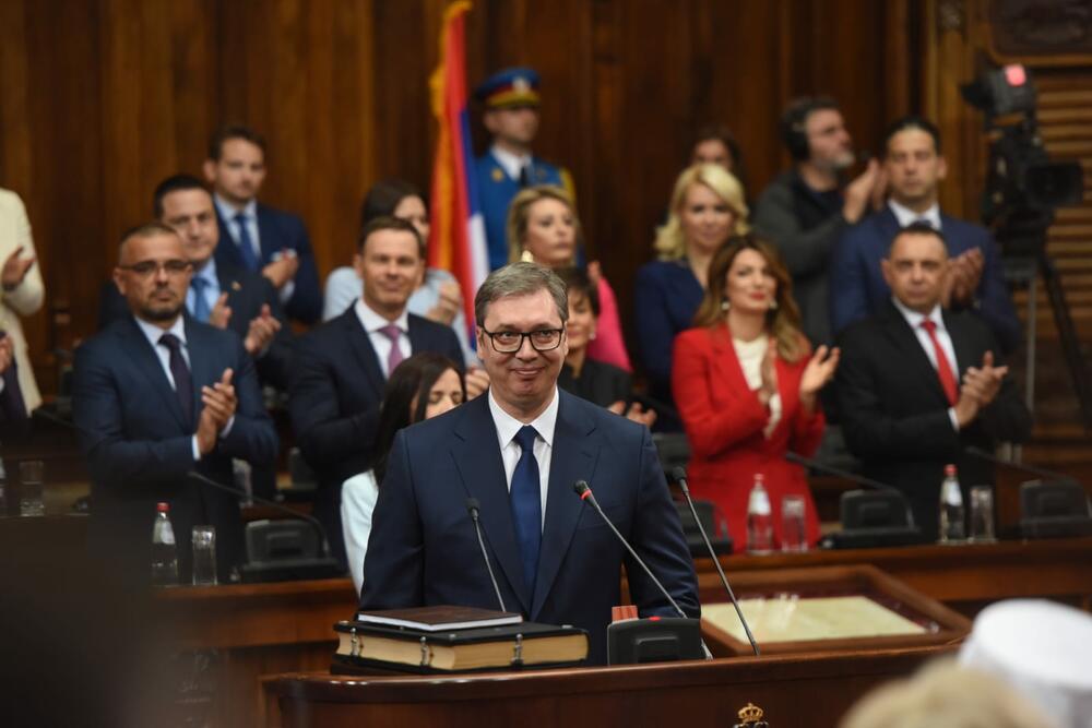 Skupština Srbije, Aleksandar Vučić, polaganje zakletve