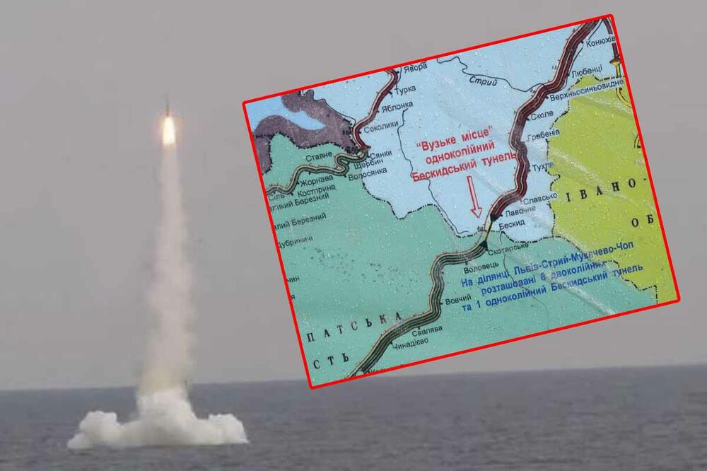 RUSIJA NAPALA RUTU ZA SNABDEVANJE UKRAJINE NAORUŽANJEM Krstarećim raketama gađan tunel BESKIDI na granici Ukrajine i Slovačke