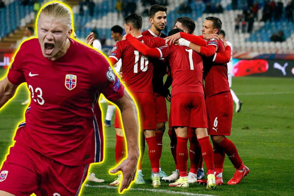 POLEĆEMO! Haland preti Srbiji na prvom meču Lige nacija! Norveška večeras (20.45) gostuje na Marakani